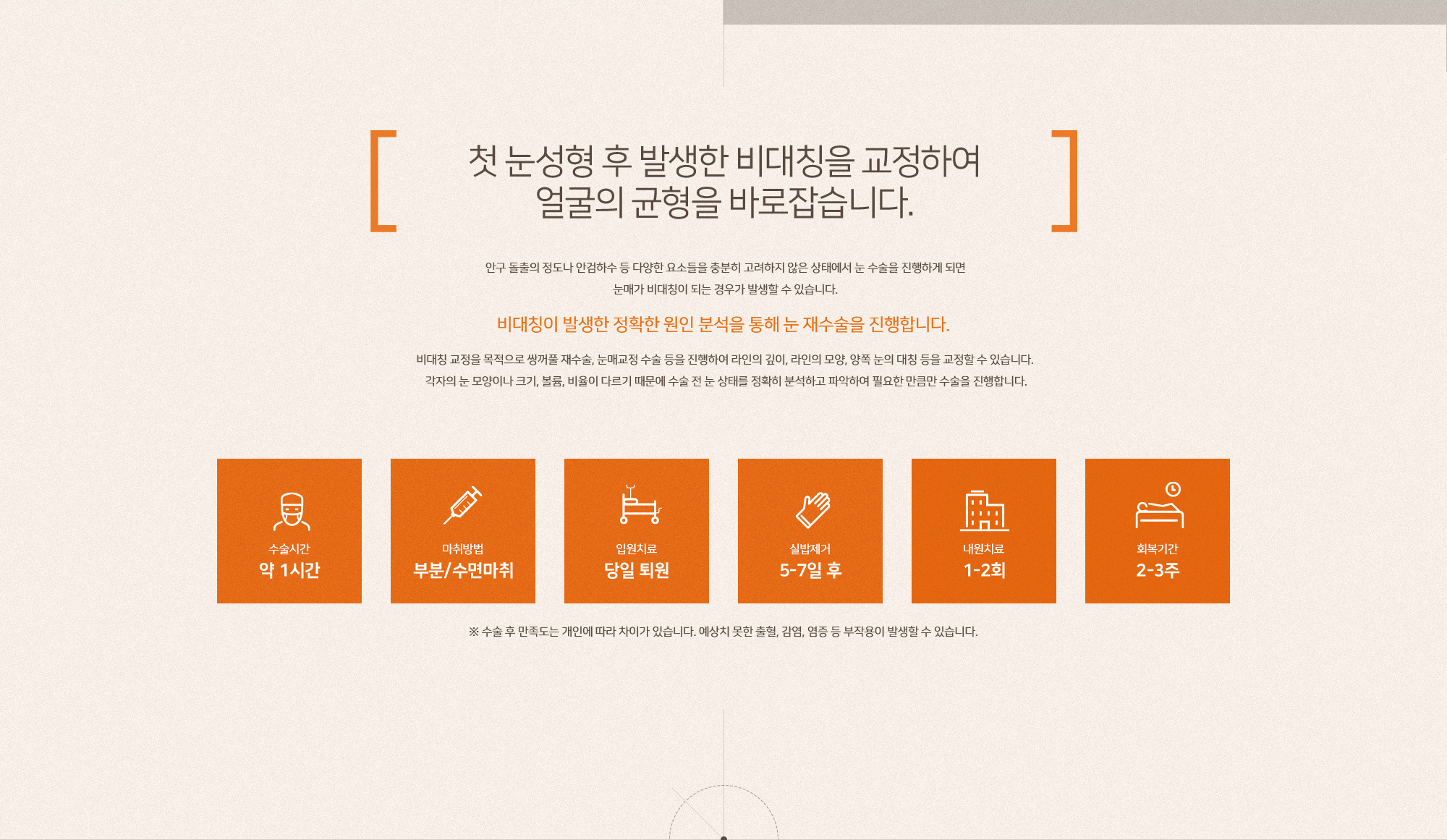 비대칭교정
